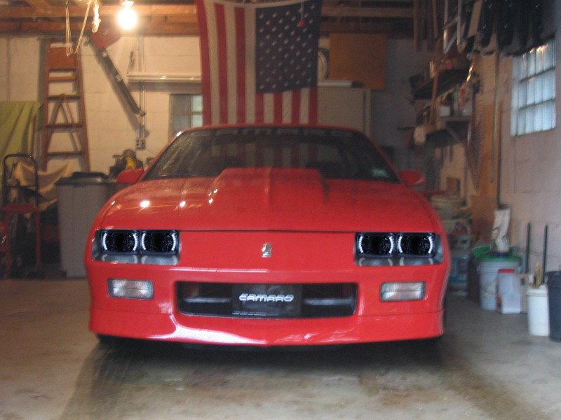 third gen camaro halo headlights