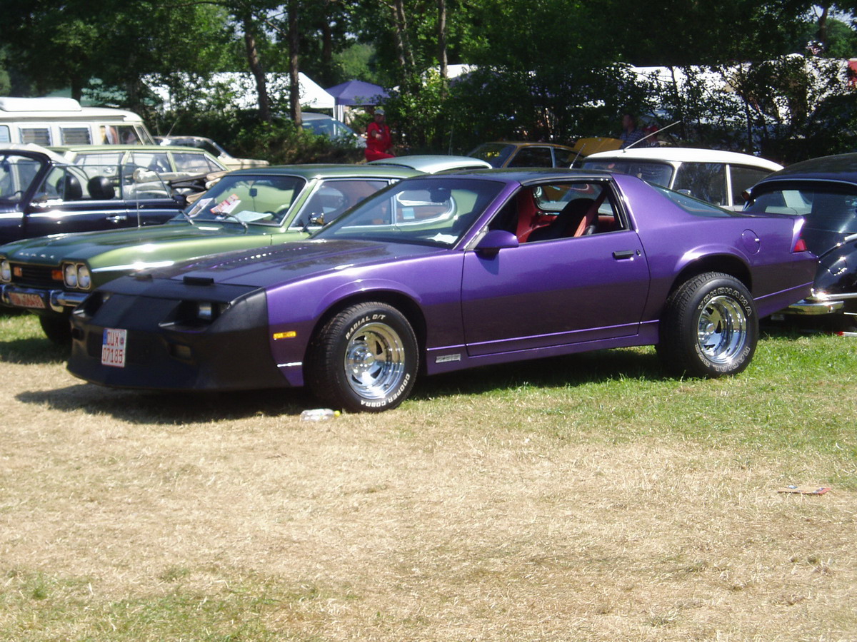 Z28 Camaro With Purple 350