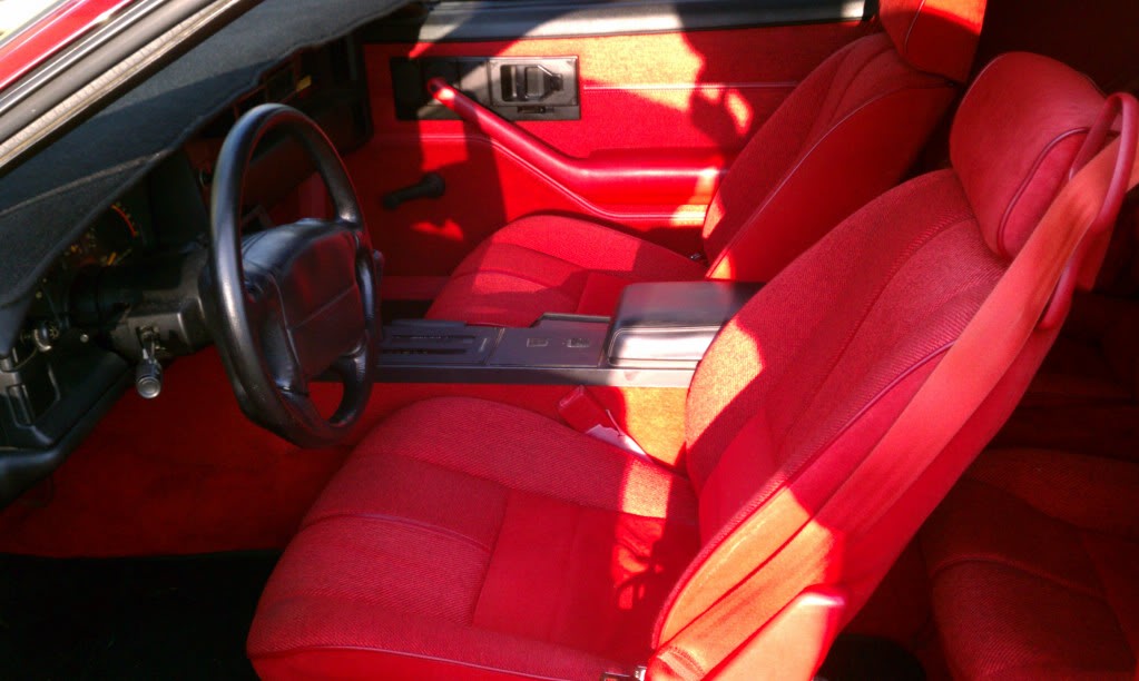 1992 Dark Red Camaro Rs Rare Color Third Generation F