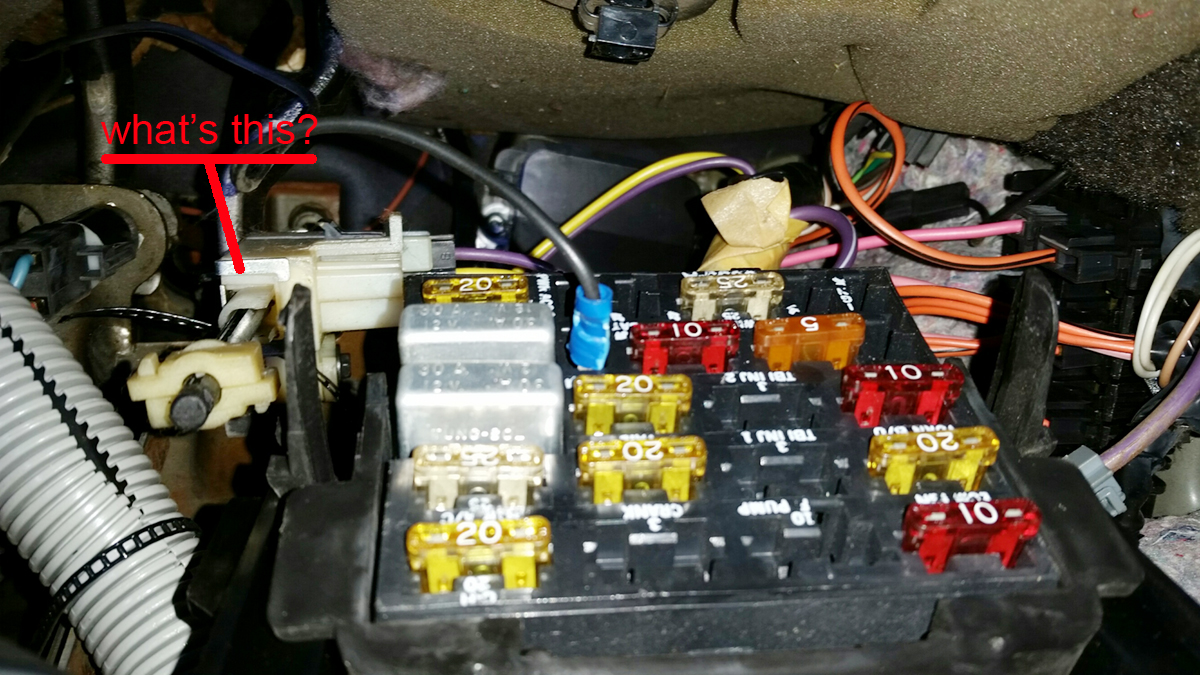 what's this by my fuse box? - Third Generation F-Body Message Boards