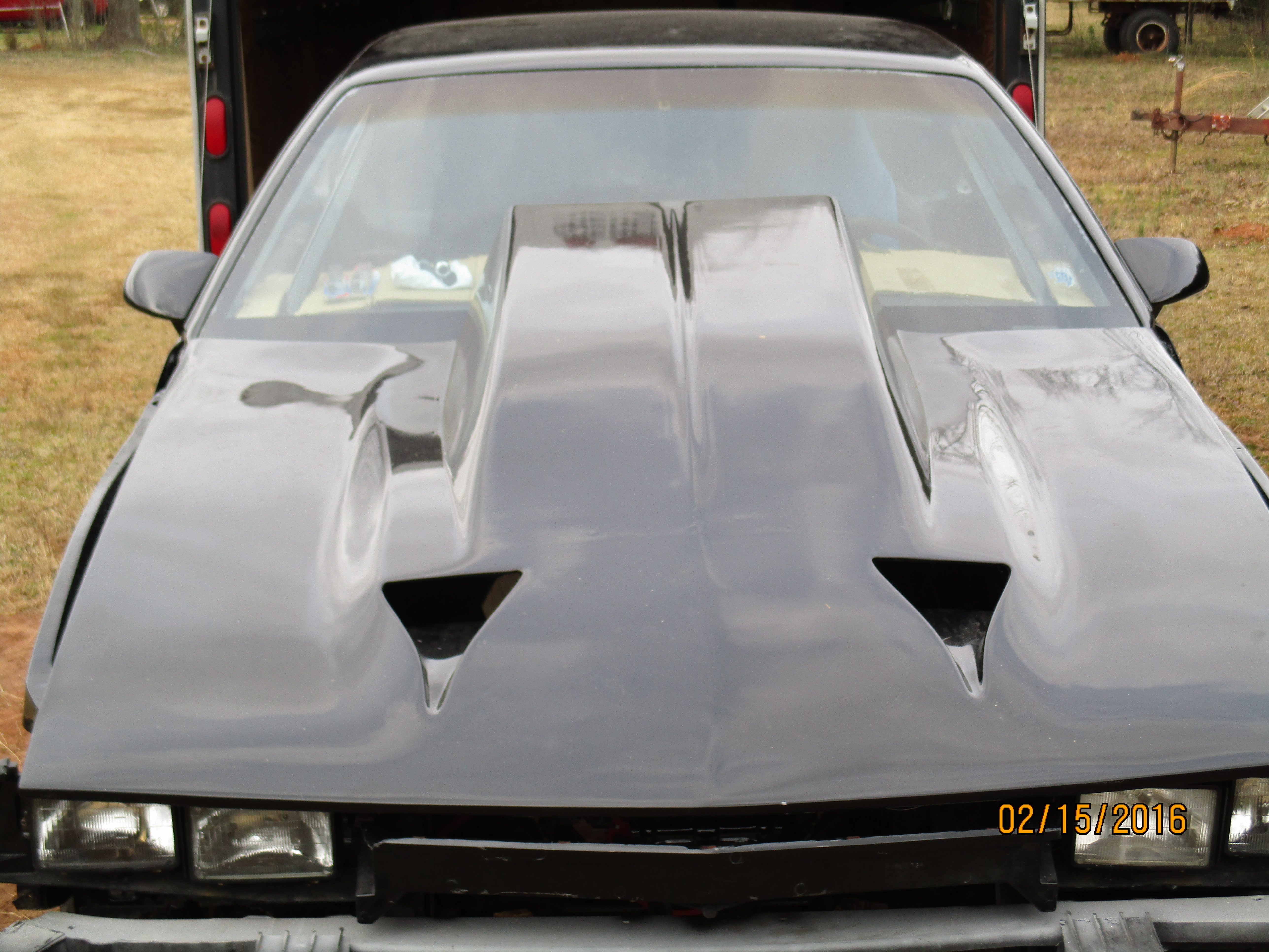 Georgia Super cowl induction Camaro hood - Third Generation F-Body