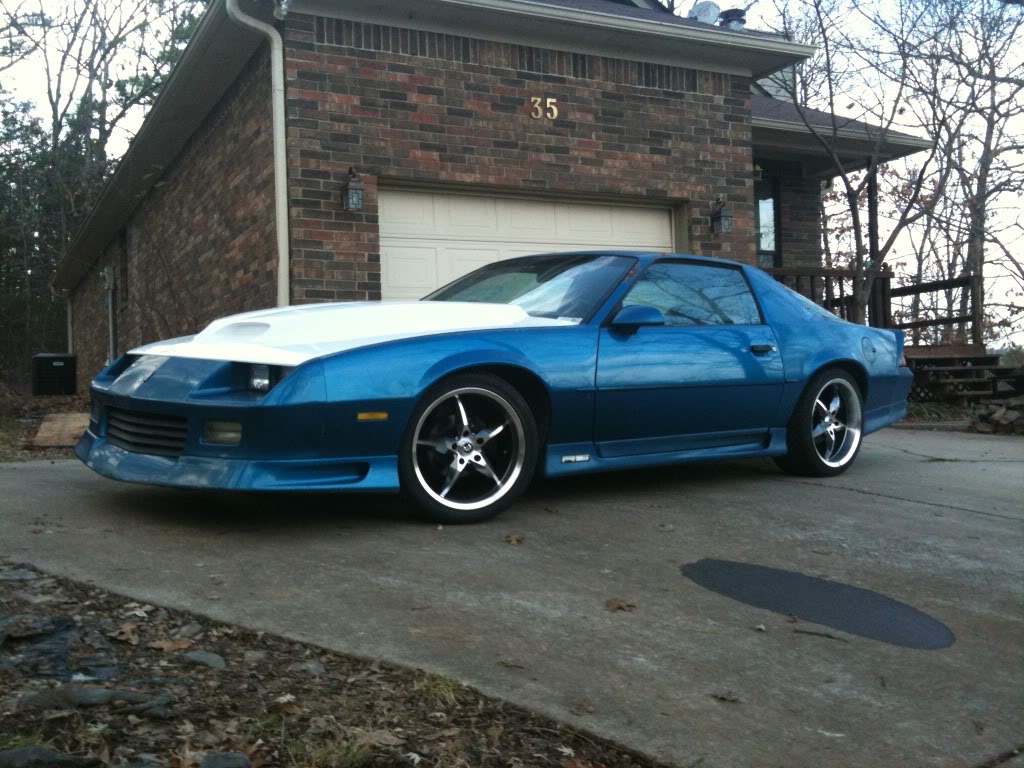 2nd gen camaro cowl hood