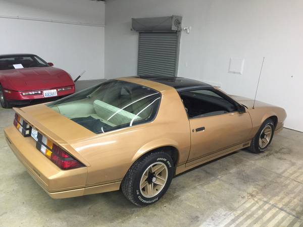 1982 z28 for sale uncommon color gold third generation f body message boards