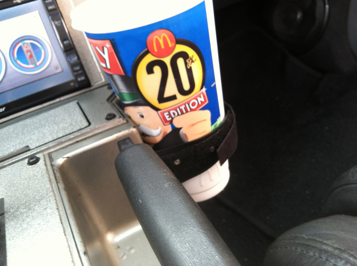 Seen a few 3rd Gen owners complain about the cup holder size for