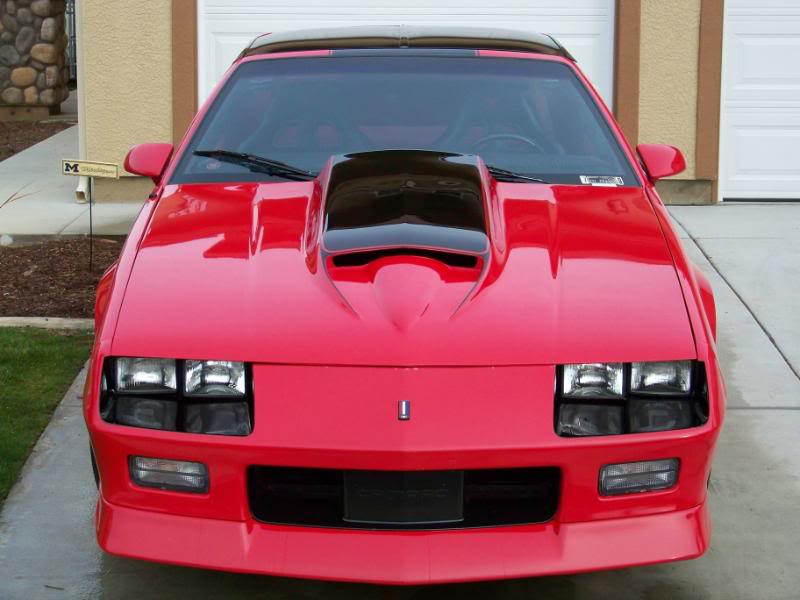 Third Generation 1982-1992 Chevrolet Camaro Fiberglass Cowl Induction  Unpainted Fiberglass Hood - Cervini's Auto Design