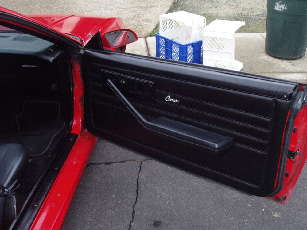 1986 camaro door panels