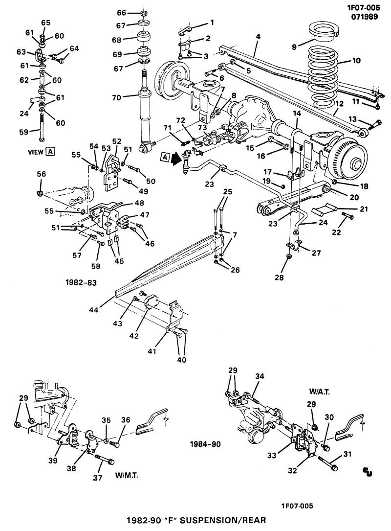 Torque Arm Bushing Bolt sizes needed!!! - Third Generation F-Body Message  Boards