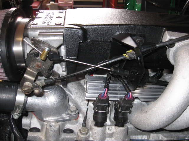 how to install transmission kickdown cable on turbo 350