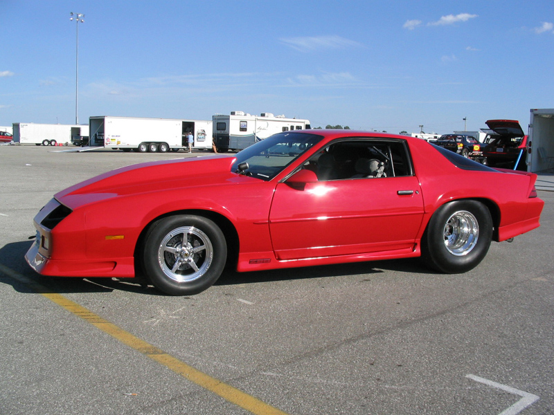 Pic's of 3rd gens Camaro's with drag wheels? - Third Generation F-Body